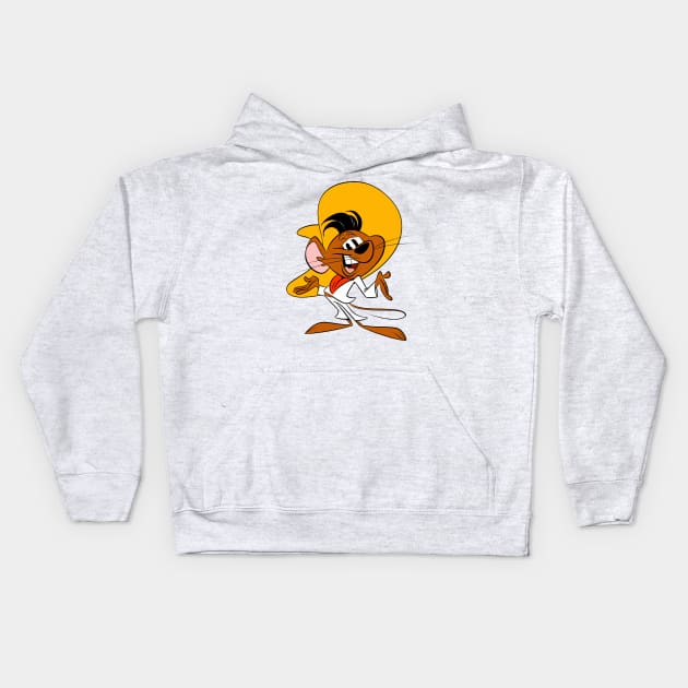 Speedy Gonzales Kids Hoodie by kareemik